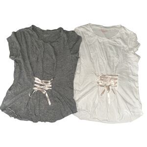 Victoria secret corset t-shirt sleep wear bundle